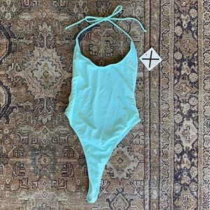Boutine Los Angeles Off Blue One Piece Bikini Medium
